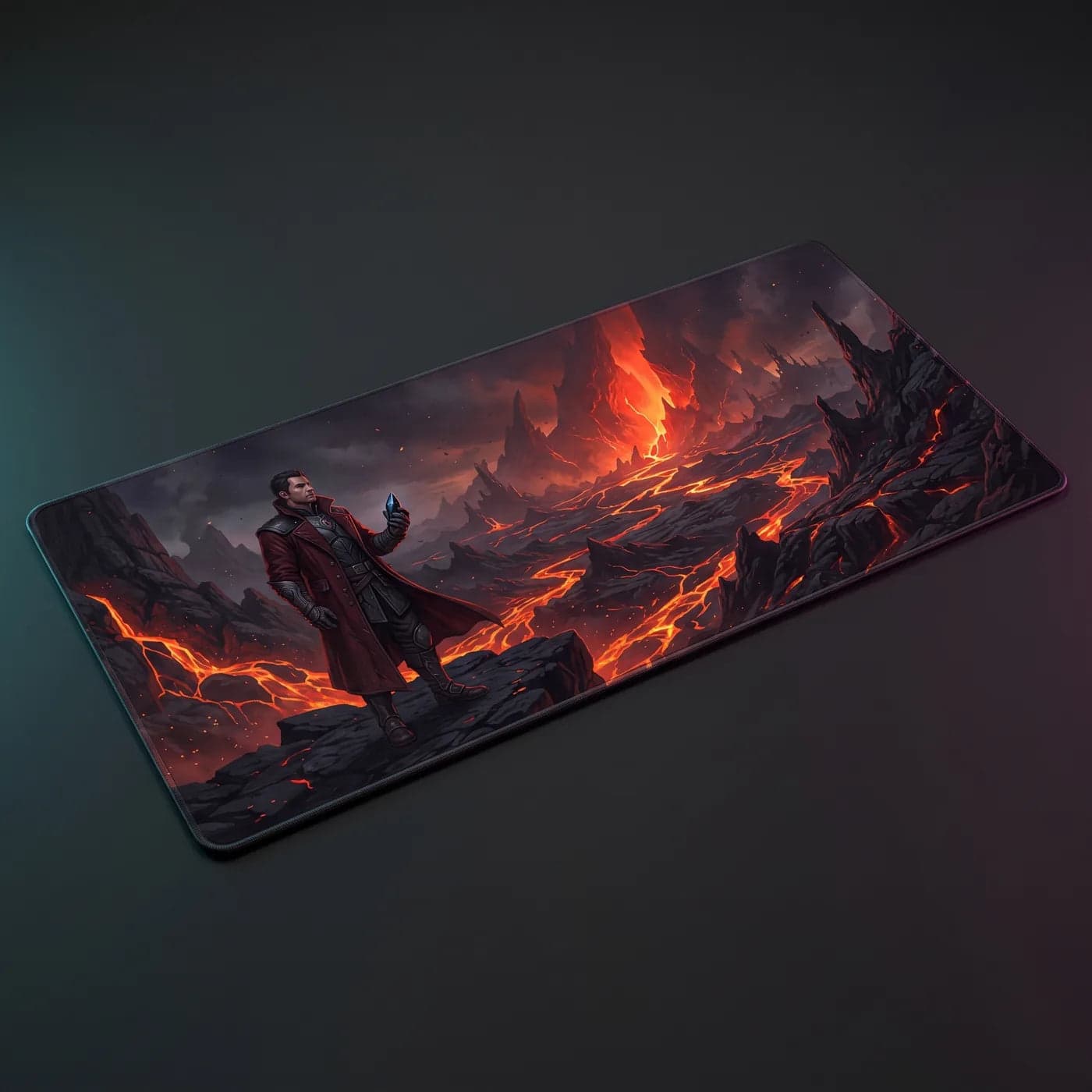 Draven Oris — Obsidian Oath Deskmat