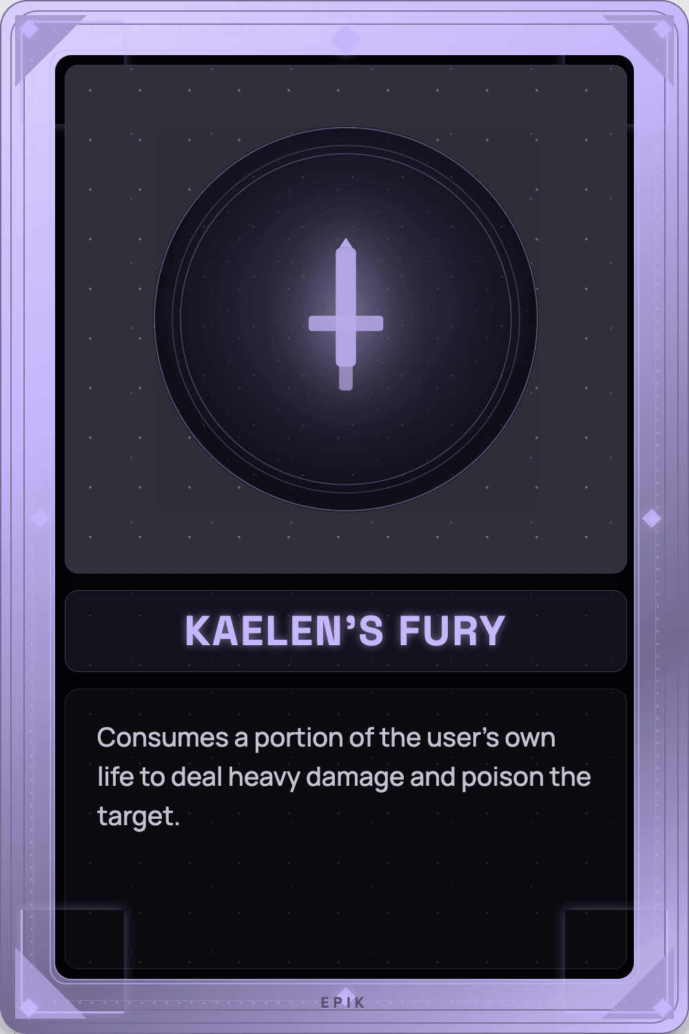 Kaelen's Fury